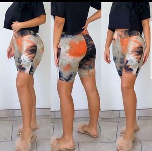 Tye Dye Biker Shorts
